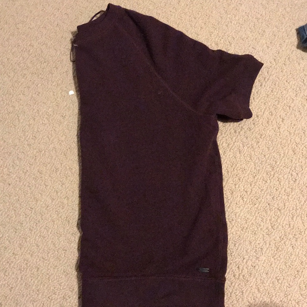 Roots short sleeve sweater